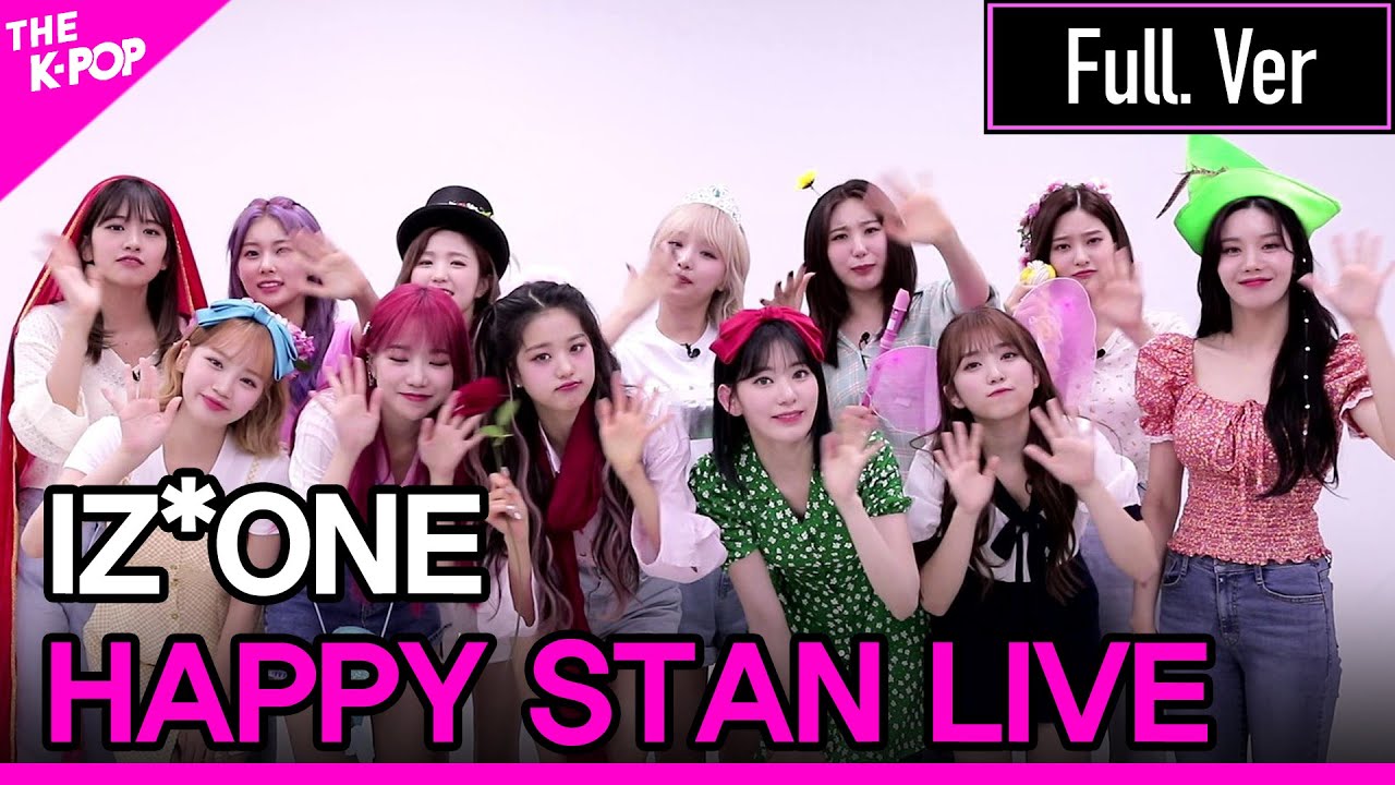 IZ*ONE, HAPPY STAN LIVE (아이즈원, 행덕라이브) Full Version [THE SHOW 200630]