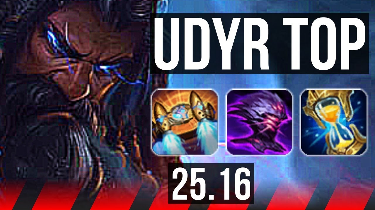 UDYR vs URGOT (TOP) | 73% winrate | KR Master | 25.16