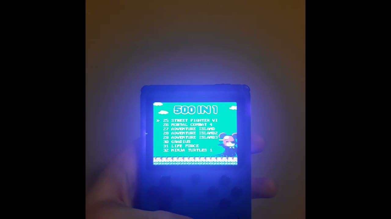 Fake Gameboy Street Fighter VI