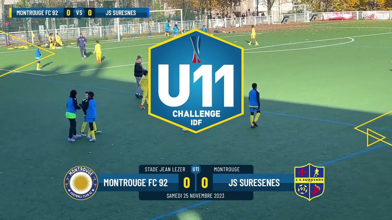 Montrouge FC 92 | JS Suresnes - Challenge U11 IDF