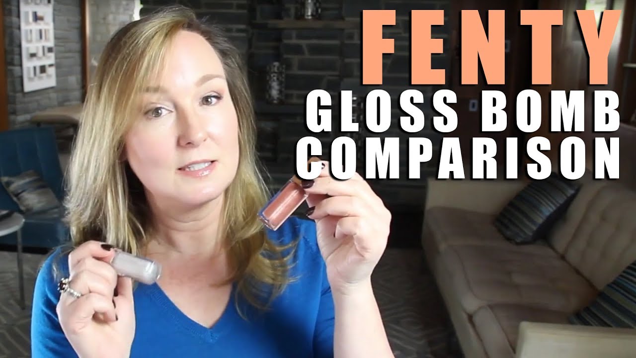 FENTY Gloss Bomb Comparison  |  Jill Maurer