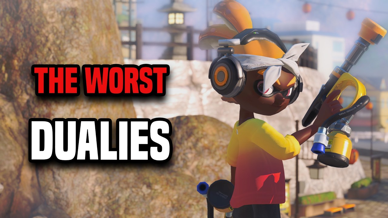 I Tried The Worst Dualies in Splatoon 3 - YouTube