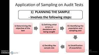 AUD589 Topic 3c Non Statistical Sampling