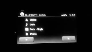 “Dark” all night, bluetooth audio car stereo style