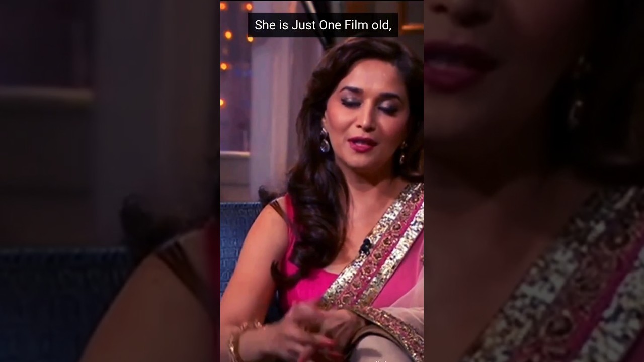 "Madhuri ke hisaab se kon hai best heroine 😱✨do subscribe guys💜#madhuri