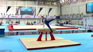 Tukiainen Alex Fin - 2023 Artistic Junior Worlds - Qualifications Pommel Horse