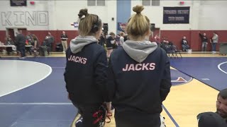 NT girls wrestling team