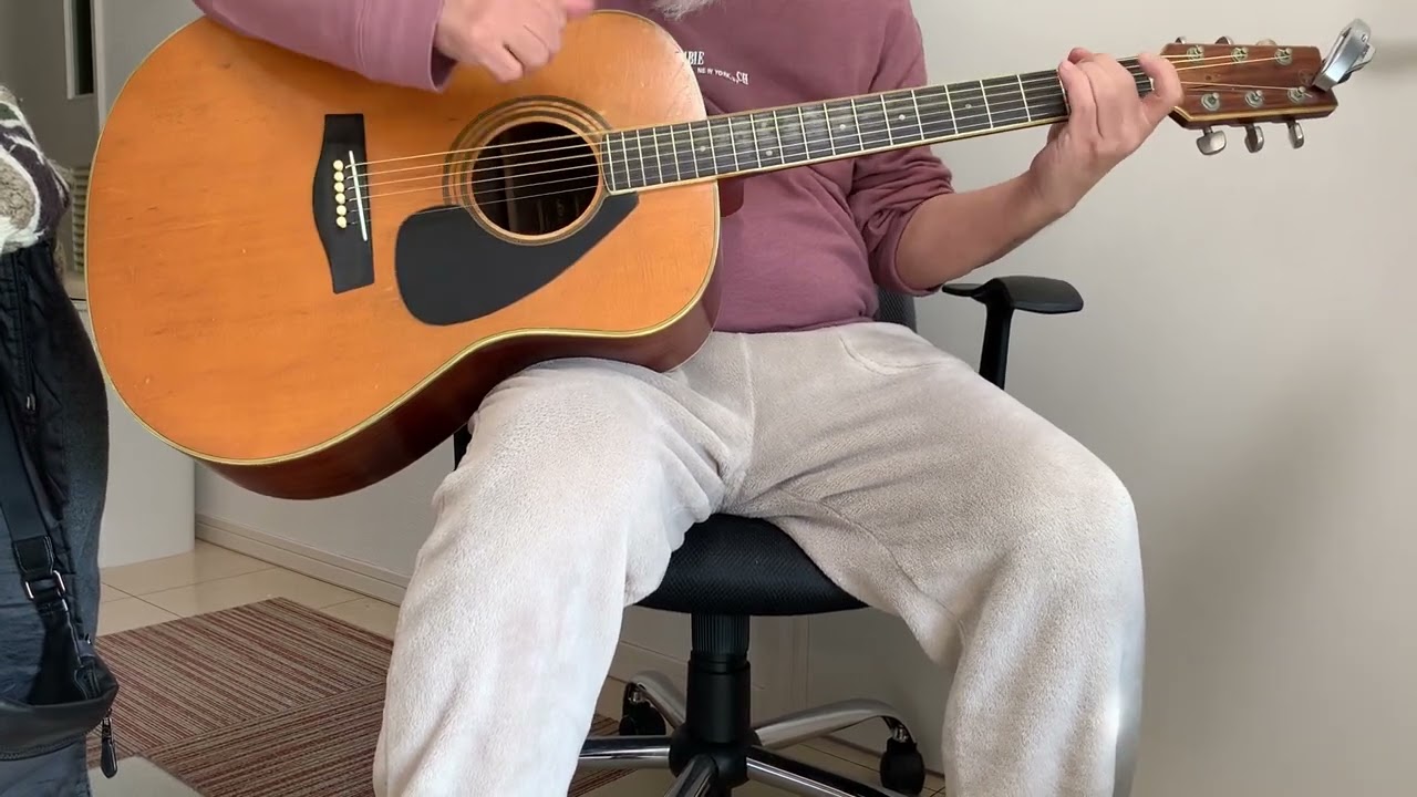 YAMAHA FG-800J 1974年モデル　試奏