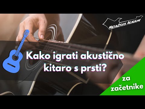 Video: Kako Igrati Solo Akustično Kitaro