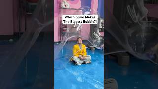 Which Slime Makes The Biggest Bubble?