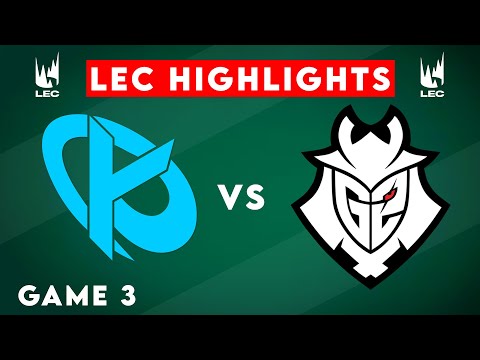 KC vs G2 Game 3 Highlights | LEC Grand Finals 2025  | Karmine Corp vs G2 Esports