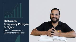 Histogram, Frequency Polygon & Ogive | Class 11 Economics | Statistics for Economics