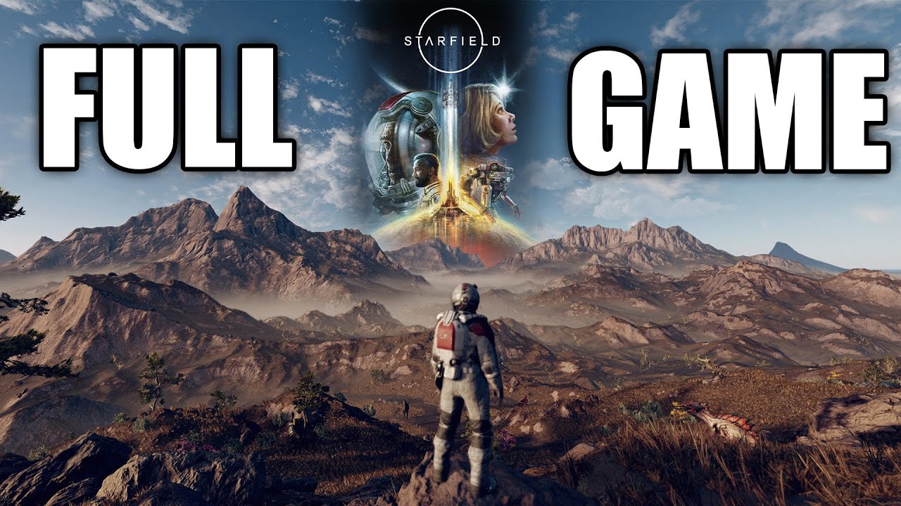 STARFIELD Full Game Walkthrough Gameplay (No Commentary)