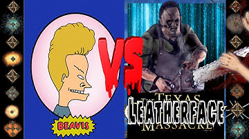 Beavis (Mike Judge) vs Leatherface (The Texas Chain Saw Massacre) - Ultimate Mugen Fight 2016