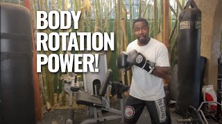 Technique of the Week: Power in Body&#39;s Rotation - Michael Jai White Training