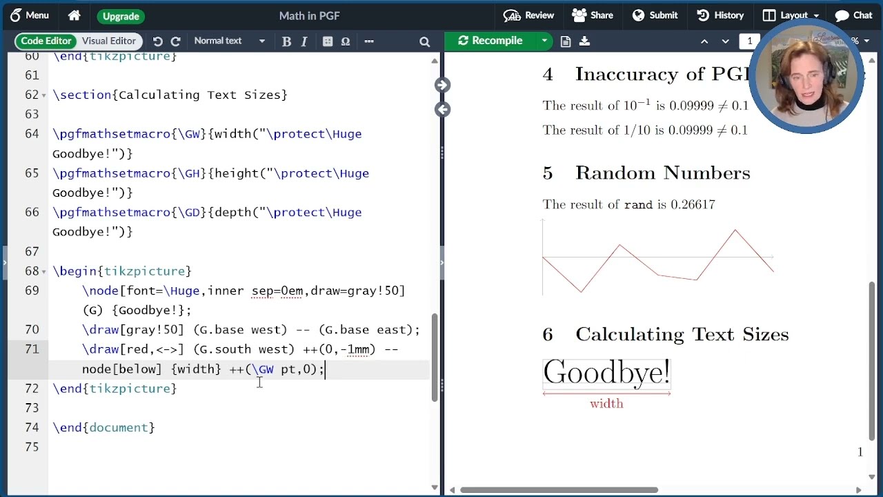 TikZ Math Functions in LaTeX: Usage and Common Pitfalls (Unlocking LaTeX Graphics - Video 19)