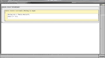 Java Programming #3 String, char, and if/else