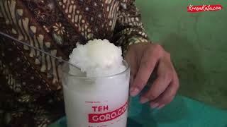 Segarnya ES Tape Santan Pak Sabar