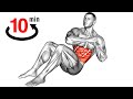 10 Min Ab Workout How To Have 6 pack Abs