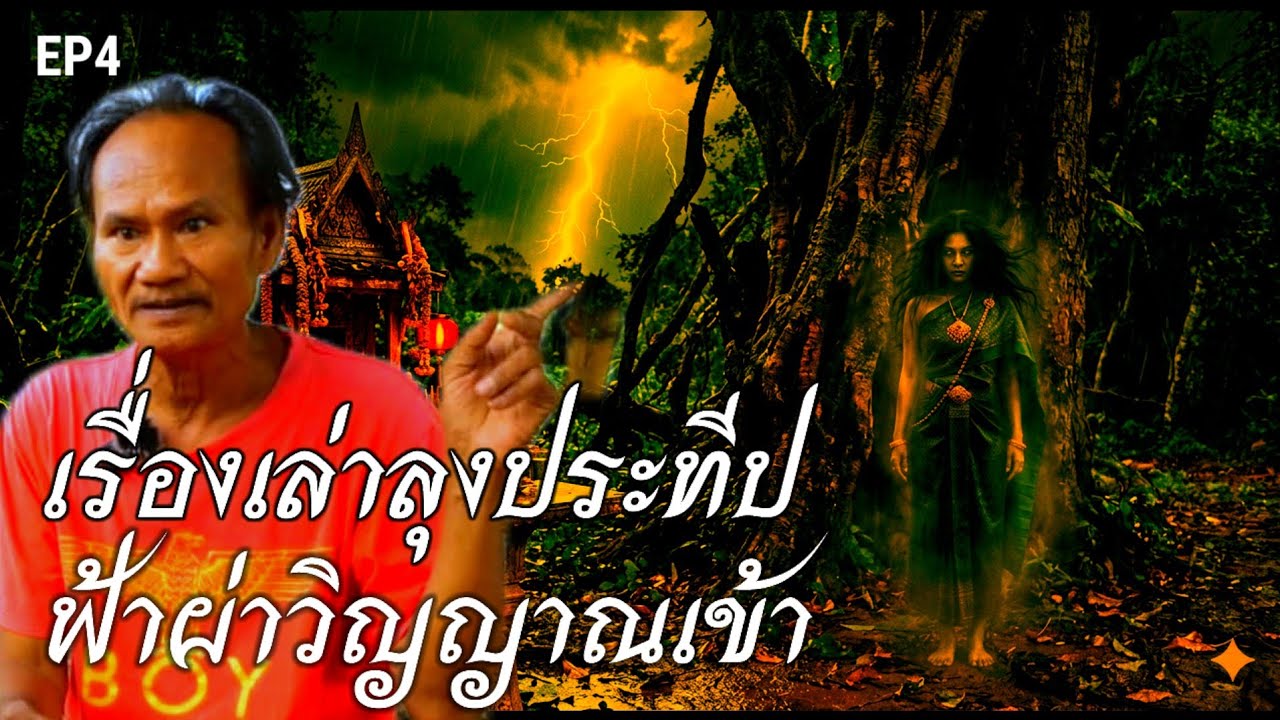 EP4 ฟ้าผ่า วิญญาณเข้า เพื่อนตาย (เรื่องเล่าลุงประทีป)