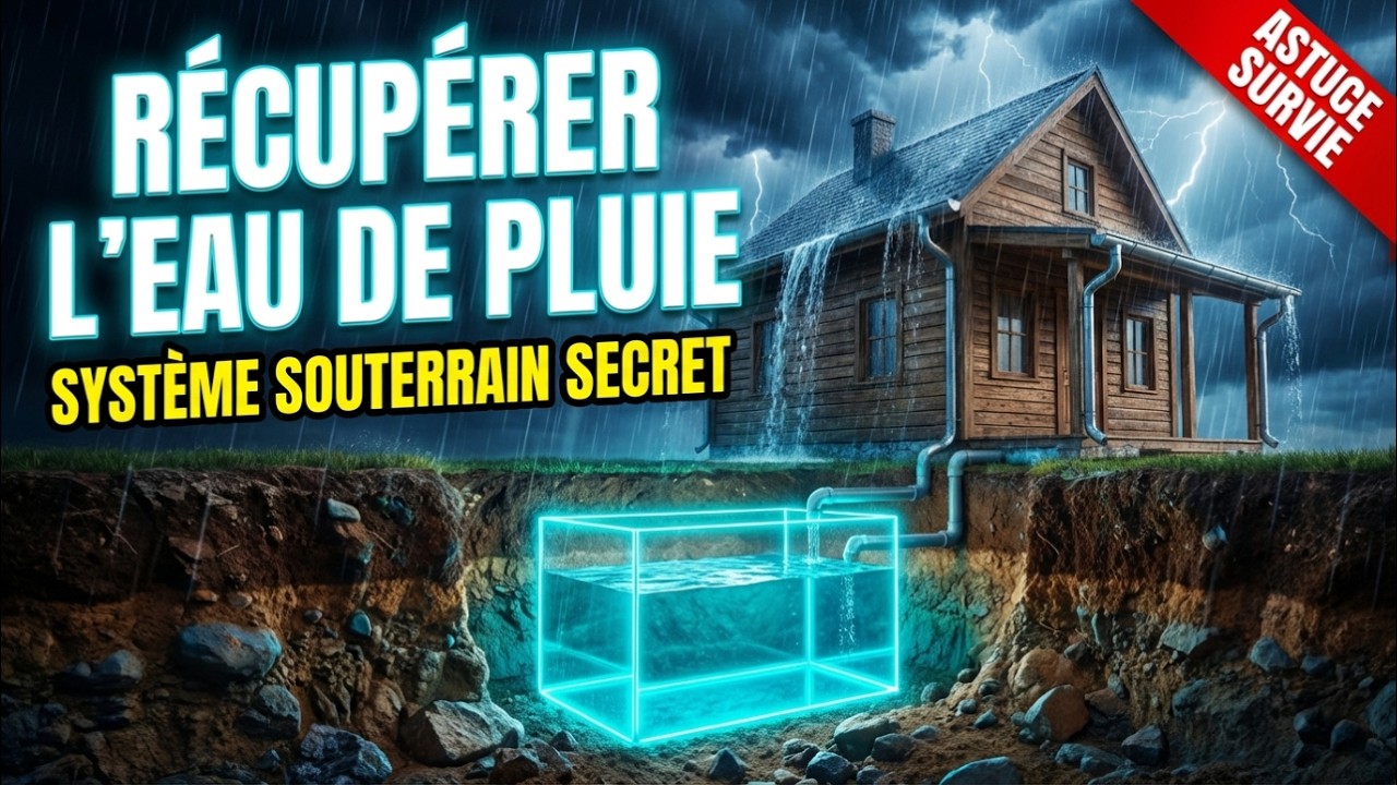 Eau GRATUITE de votre toit. Pourquoi est-ce illégal dans 12 États ?