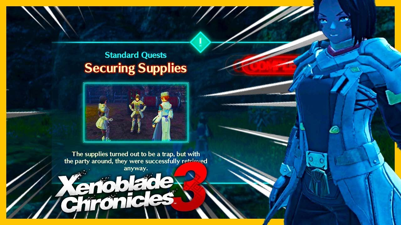 How To Complete The Securing Supplies Side Quest Xenoblade Chronicles 3