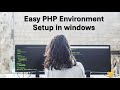 PHP Tutorial in Hindi | #2 php environment setup windows 11