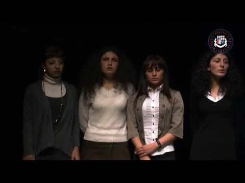 ღვთისმშობელო ქალწულო. ილიაუნის სტუდენტური ხალხური გუნდი / Iliauni Student Choir 2013