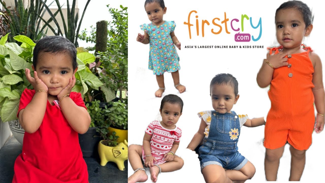 Summer Baby Clothes Shopping Haul/First Cry 