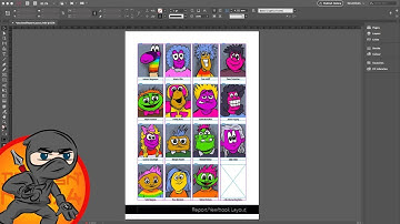 Rapidly Create Image Gallery Layout for Report/Yearbook in InDesign
