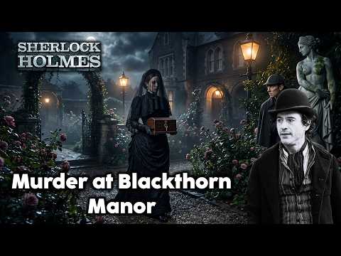 Murder at Blackthorn Manor | A Sherlock Holmes Mystery