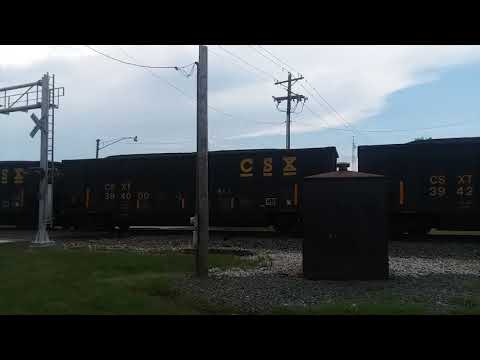 Csx es44ah 3054 with csx 3188 and 765 lead  B842