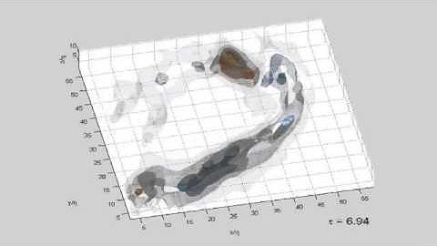 The evolution of the fine structures of turbulence in time