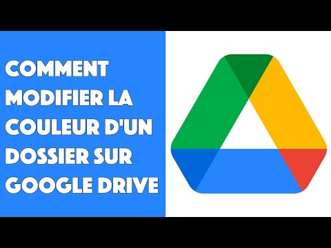 Vidéo: Comment modifier l'icône de mon dossier Google Drive ?
