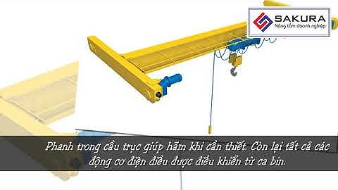 Nắm rõ nguyên lý hoạt động cầu trục hiệu quả