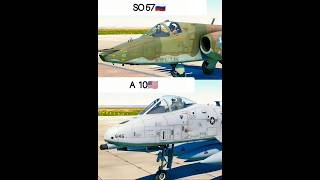 A-10 Thunderbolt vs SU-25 Frogfoot: Who Wins? ⚔️