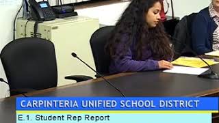 CUSD Board Meeting 02 12 19