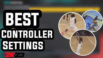 BEST CONTROLLER SETTINGS ON NBA 2K23 - INSTANTLY IMPROVE YOUR PASSING/SHOOTING/DRIBBLING!!!