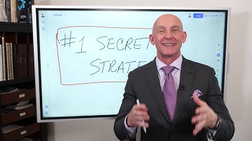 Video #3: My #1 Secret Strategy