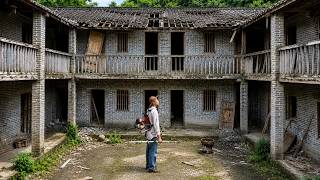Young farmer discovers an old abandoned riverside villa - he transforms it into a peaceful paradise