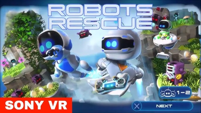 chef spejder trist Vr playroom robots rescue all 20 robots the easy way - YouTube