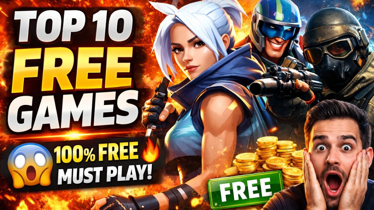 Top 10 BEST Free PC Games In 2026 100 Worth Playing YouTube 