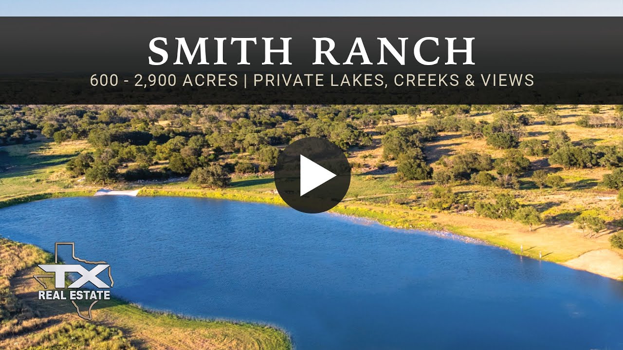 Smith Ranch: 2,894 Acre Legacy Texas Hill Country Ranch For Sale