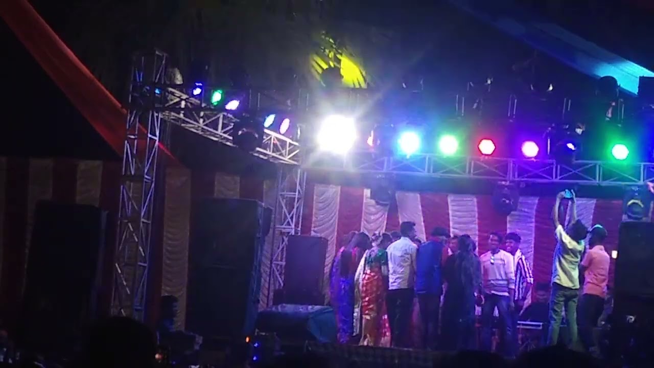 S.I  Dilip Hansda & pramila  marriage party ( night damaka )