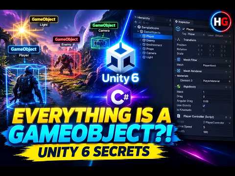 GameObjects in Unity 6 Explained | What Are GameObjects?