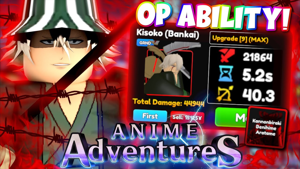 My FIRST Time Playing Roblox Anime Adventures 