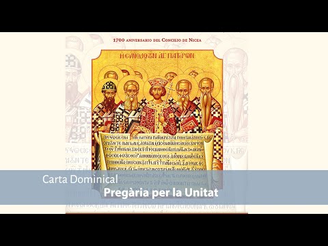 Carta dominical. «Pregària per la Unitat»