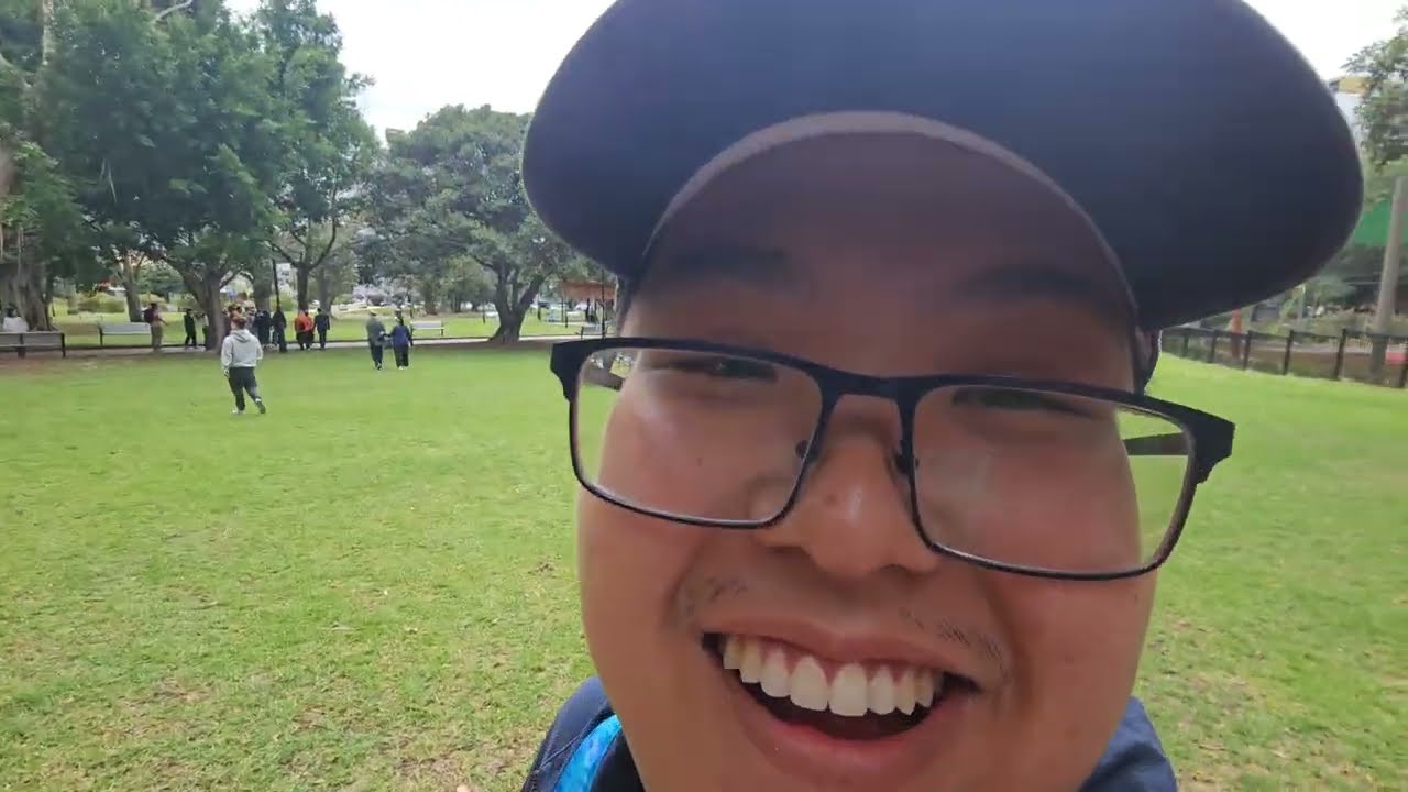 Walked Around and Played Badminton at Burwood Park