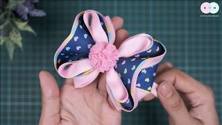 Laco Marina | DIY Crafts - How to Make Simple & Easy Ribbon Bow For a Beginner #13