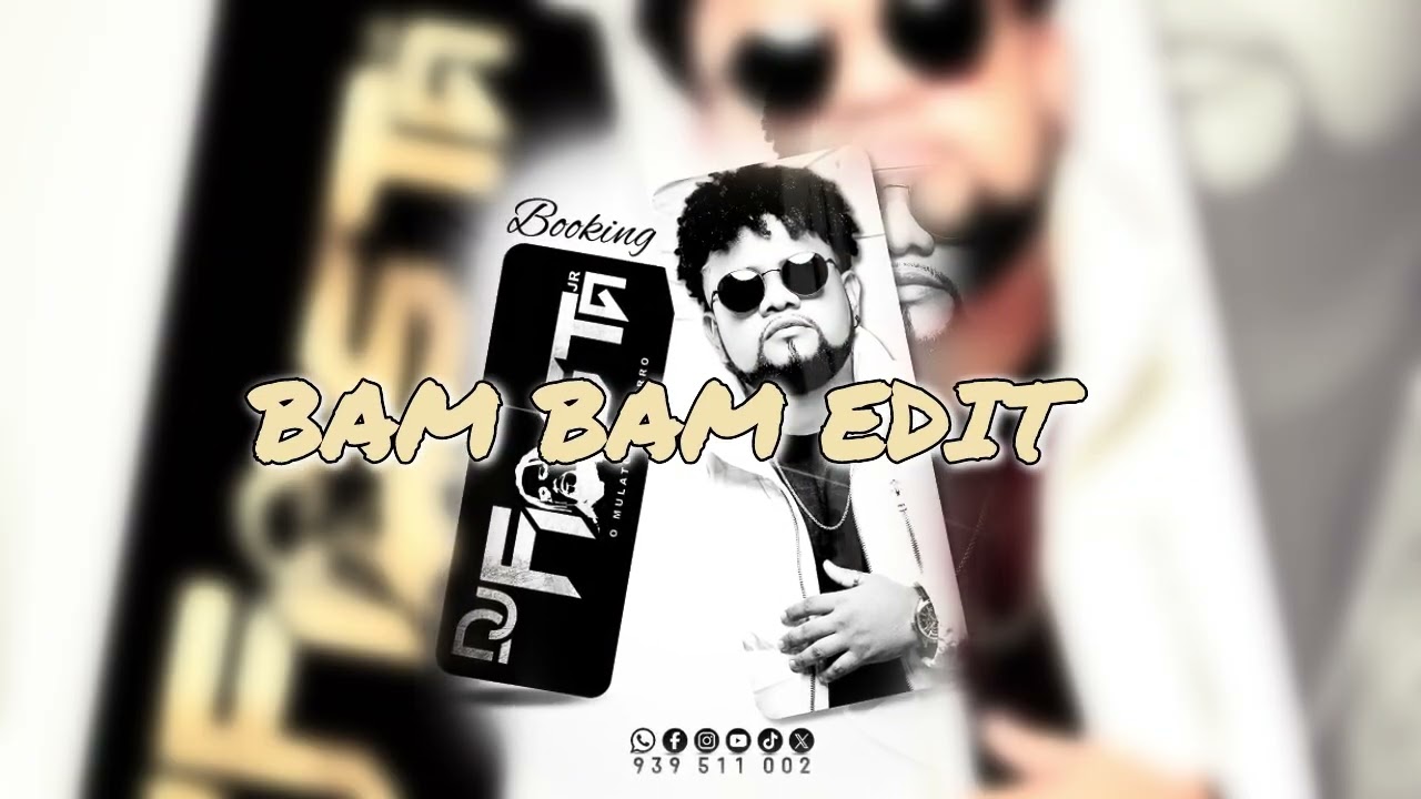 Portada de BAM BAM EDIT REMIX | DJ FIESTA JR - Dj Fiesta Jr.